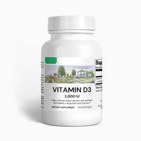 Kansas General Store Vitamin D3 - 2,000 IU - Qty. 2