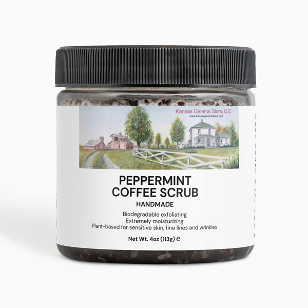 Kansas General Store Peppermint Coffee Scrub - Qty. 2