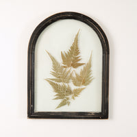 Black Arched Botanical Wall Decor