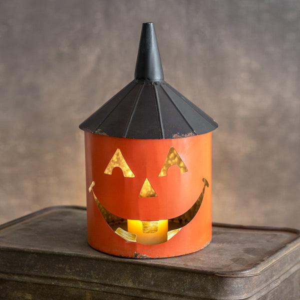 Small Jack-O'-Lantern Container - Coffin's Mercantile, LLC